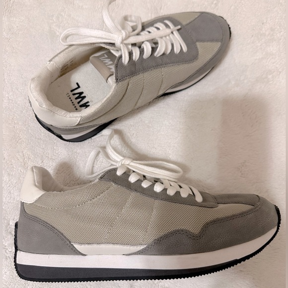 Madewell “League” style womens sneakers Size 6.5 Retro/Vintage style never worn - Picture 1 of 9